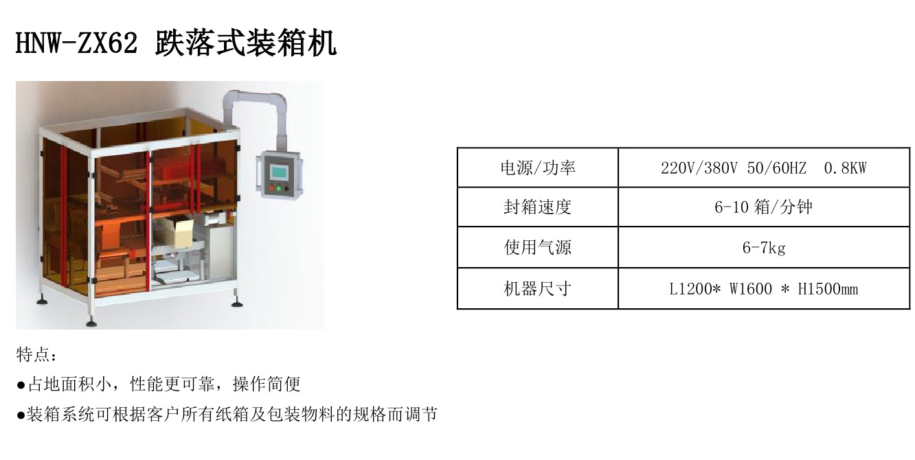 HNW-ZX62跌落式装箱机